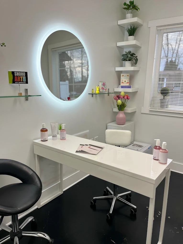 Natural nail station at DaneStyles